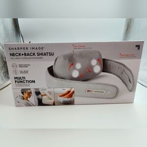 Sharper Image SHIATSU MASSAGER | Cordless / Wireless | Rechargeable